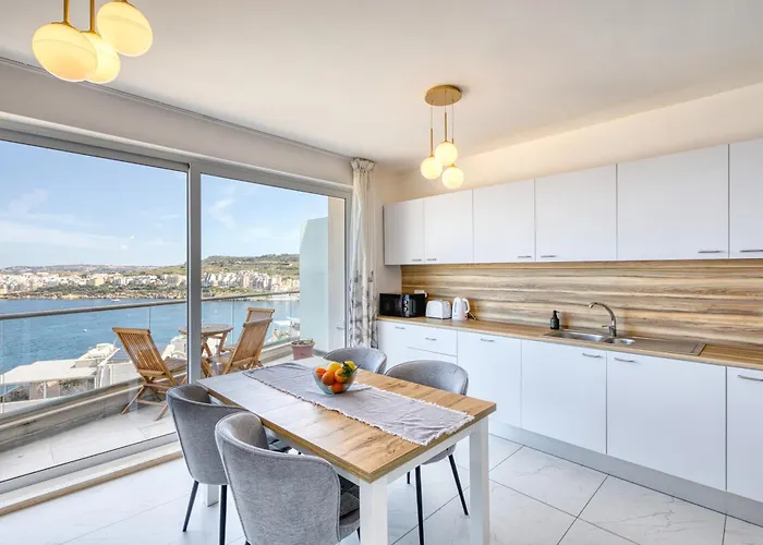 Διαμέρισμα Blu Mar Sea View Σεντ Πόλς Μπέι